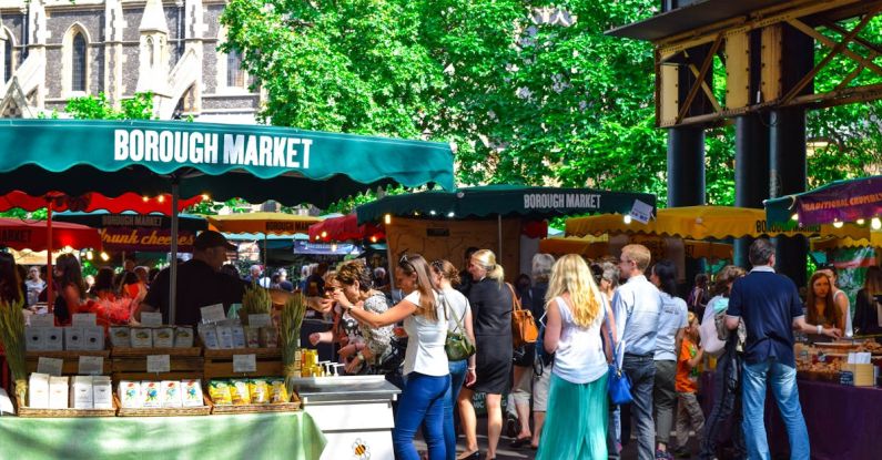 Markets - People Walking in Market